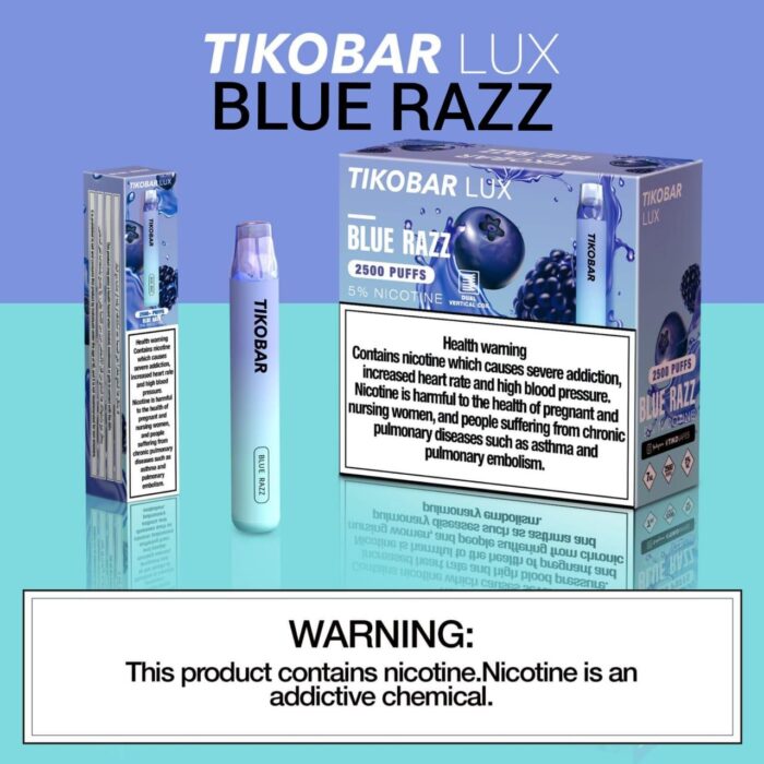 TIKOBAR LUX DISPOSABLE PODS 2500 PUFFS BY FUUMY5 Best Vape Store UAE Online | Dxb Vape Club Online TIKOBAR LUX DISPOSABLE PODS 2500 PUFFS BY FUUMY