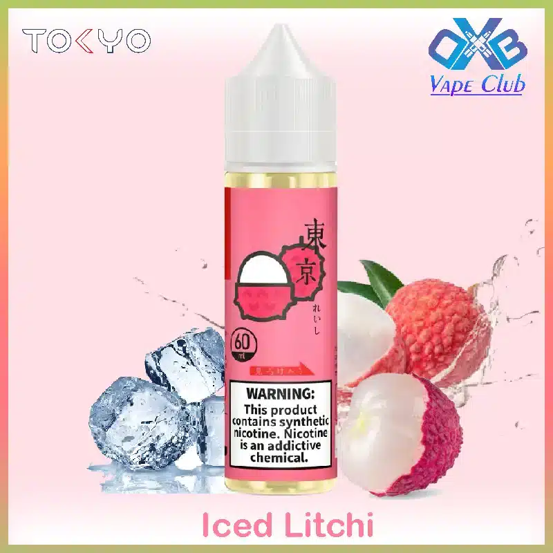 Tokyo E Liquids Iced Litchi 60ml