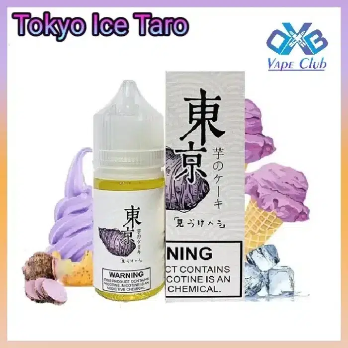 Tokyo-Salt-Nic-E-liquid-30ml-Ice-Taro