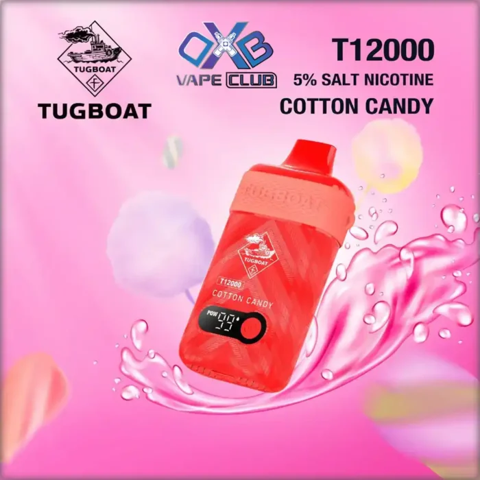 Tugboat-T12000-Disposble-Cotton-Candy