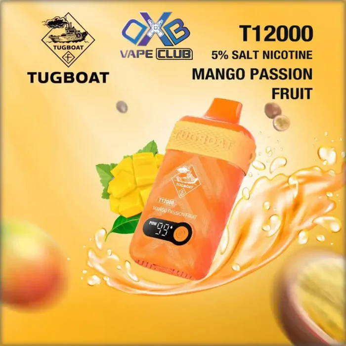 Tugboat-T12000-Disposble-Mango-Passion-Fruit