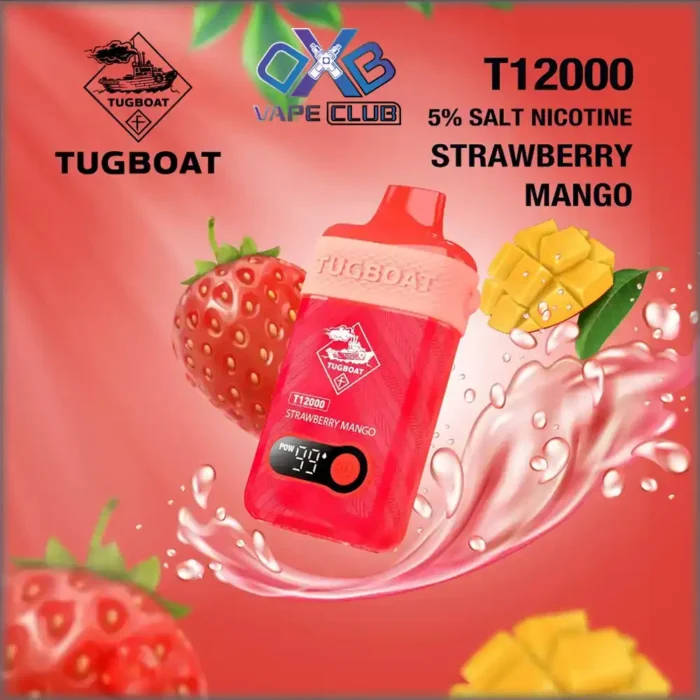 Tugboat-T12000-puffs-Disposble-Strawberry-Mango