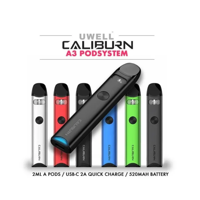 Uwell Caliburn A3 Pod Kit 520mAh 13W In UAE