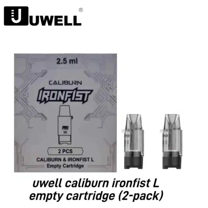 Uwell Caliburn Ironfist L Empty Cartridge Best Vape Store UAE Online | Dxb Vape Club Online Uwell Caliburn Ironfist L Empty Cartridge In UAE