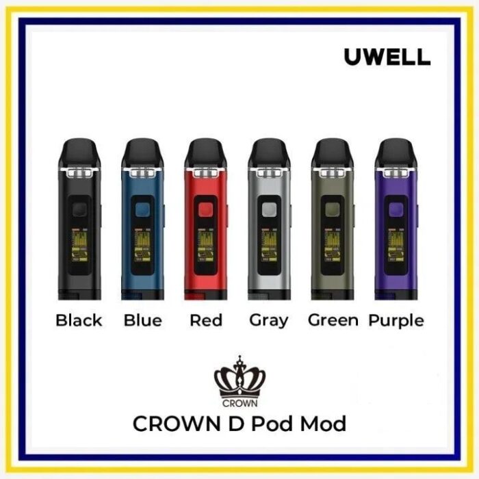 Uwell Crown D Pod Mod Kit 1100mAh 3ml