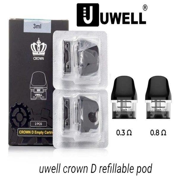 Uwell Crown D Refillable Pod 2mL