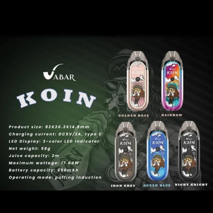 VABAR Koin Pod kit