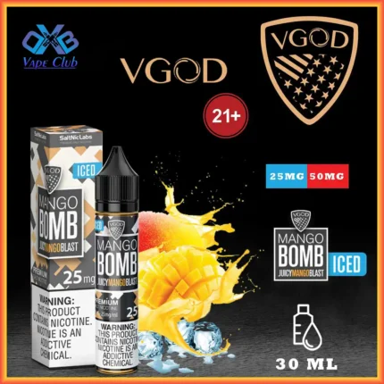 Vgod Mango Bomb Ice SaltNic 30ml