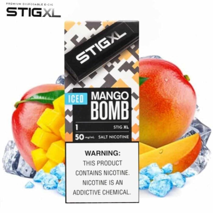 VGOD STIG XL Disposable Vape Iced Mango Bomb