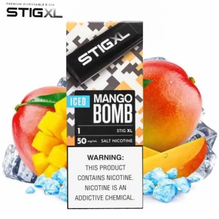 VGOD STIG XL Disposable Vape Iced Mango Bomb Best Vape Store UAE Online | Dxb Vape Club Online VGOD STIG XL Disposable Vape 700 Puffs In UAE