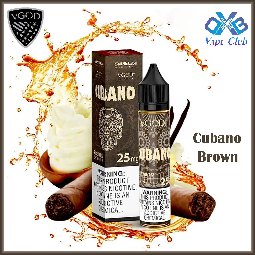 VGOD-SaltNic-Cubano-Brown-30ml-in-Duba-dxbvapeclub