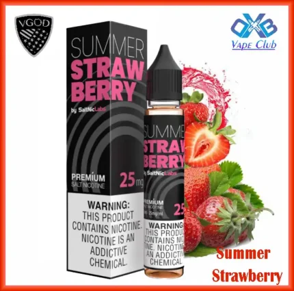 Vgod Summer Strawberry SaltNic 30ml