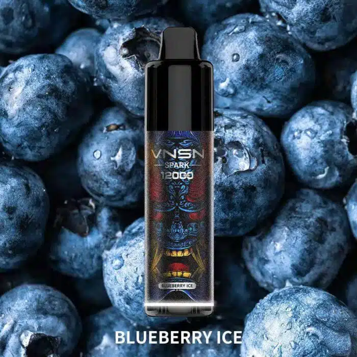 VNSN Spark 12000 Puffs Blueberry Ice Best Vape Store UAE Online | Dxb Vape Club Online VNSN Spark 12000 Puffs Disposable vape