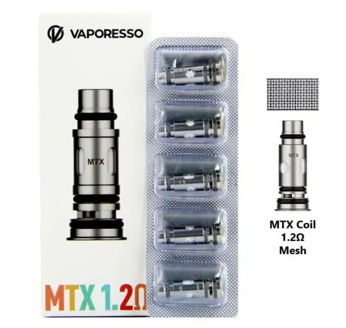 Vaporesso MTX Replacement Coil Best Vape Store UAE Online | Dxb Vape Club Online Vaporesso MTX Replacement Coil In Dubai