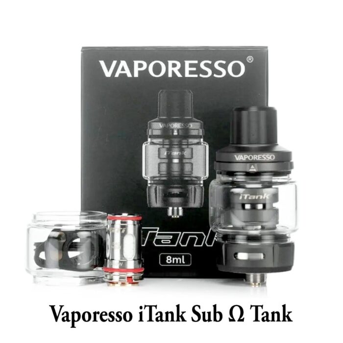 Vaporesso iTank Sub Ohm Tank 5ml and 8ml Best Vape Store UAE Online | Dxb Vape Club Online Vaporesso iTank Sub Ohm Tank 8ml in Dubai/UAE