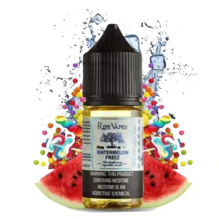 Watermelon freez salt nic by ripe vapes Best Vape Store UAE Online | Dxb Vape Club Online Buy Authentic Watermelon Freez 30ml Salt Nic by Ripe Vape in Dubai/UAE