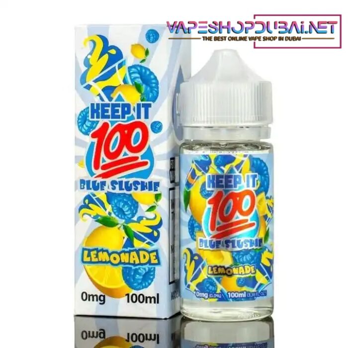 blue slushie lemonade keep it 100 e liquid 100ml min