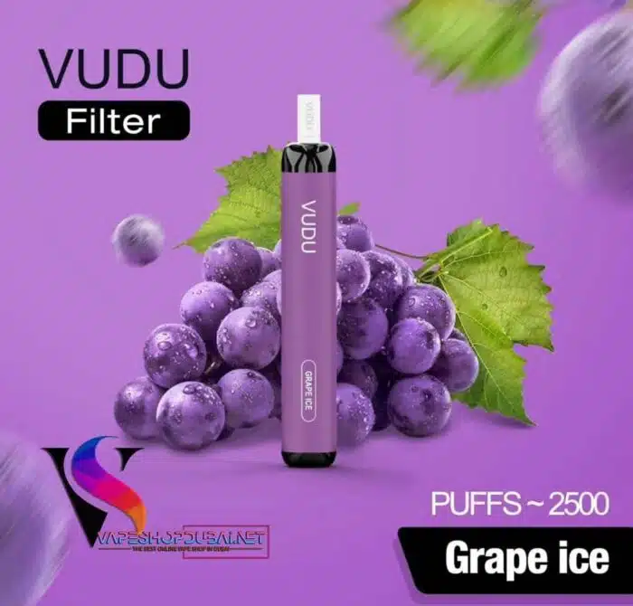 grape ice 1 1 Best Vape Store UAE Online | Dxb Vape Club Online VUDU DISPOSABLE VAPE (2500 PUFFS) IN DUBAI