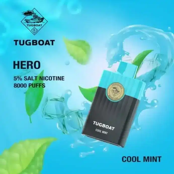 tugboat 1 Best Vape Store UAE Online | Dxb Vape Club Online TUGBOAT HERO 8000 PUFFS