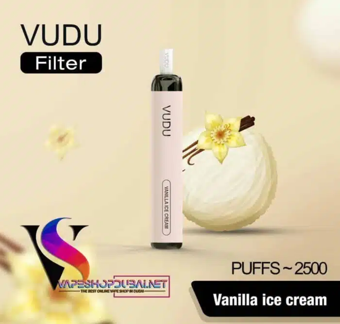 vanilla ice cream Best Vape Store UAE Online | Dxb Vape Club Online VUDU DISPOSABLE VAPE (2500 PUFFS) IN DUBAI