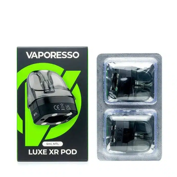 vaporesso luxe xr mtl pod Best Vape Store UAE Online | Dxb Vape Club Online Vaporesso Luxe XR Empty Pods 5ml 2pcs In UAE