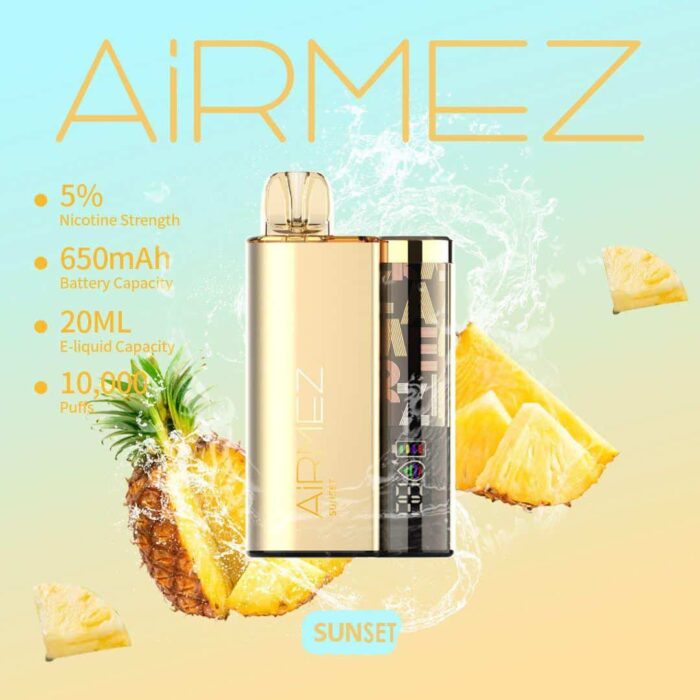 AiRMEZ 10000 Puffs Disposable Vape Sunset