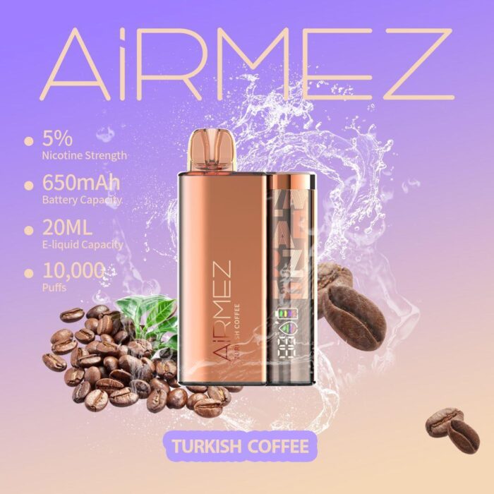 AiRMEZ 10000 Puffs Disposable Vape Turkish Coffee