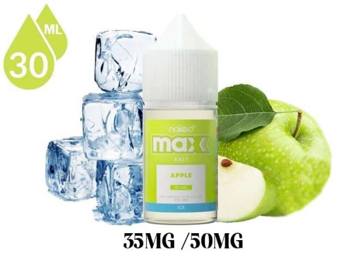 Apple ICE NKD 100 SALT MAX TFN 30ml