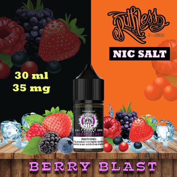 Berry Blast Freeze SaltNic 30ml by Ruthless