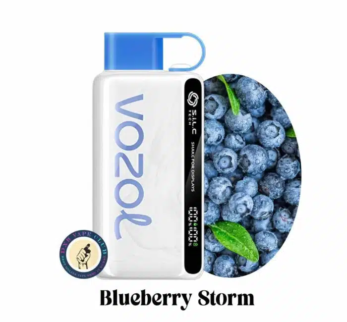 Blueberry Storm Best Vape Store UAE Online | Dxb Vape Club Online Vozol Star Disposable Vape Kit 12000 Puffs - AED 45