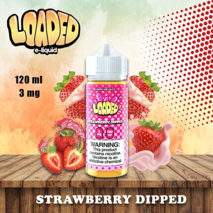 Loaded Strawberry Dipped E-Liquid 120ml