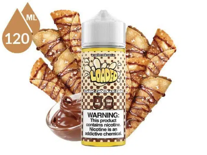 Loaded Classic Chocolate Crepe E-Liquid 120ml