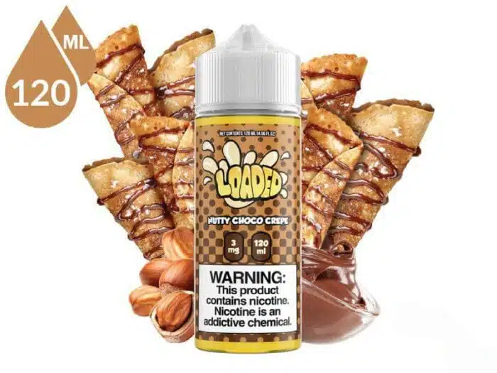 Loaded Nutty Choco Crepe E-Liquid 120ml