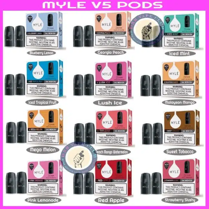 Myle V5 Meta Pods 1600 Puffs