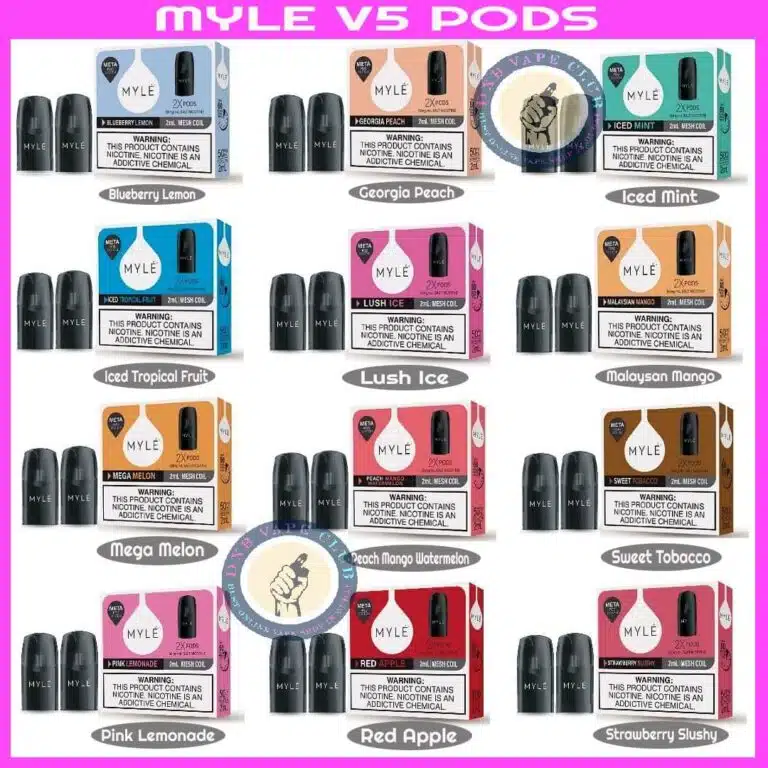 Myle V5 Meta Pods 1600 Puffs