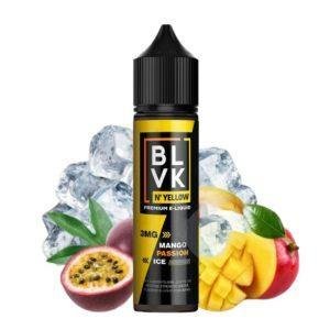 Mango Passion Ice Blvk N Yellow 768x768 1 Best Vape Store UAE Online | Dxb Vape Club Online BLVK N Yellow Mango Passion Ice 60ml E Juice - AED 40