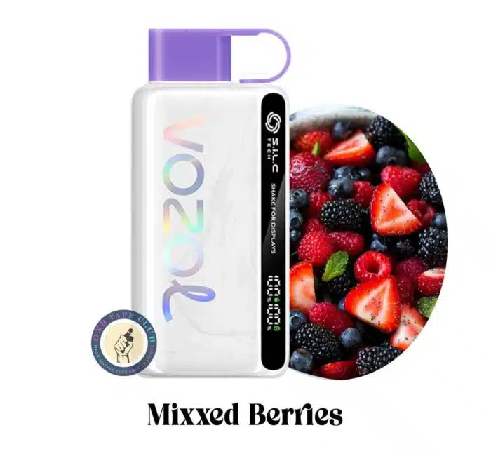 Mixxed Berries Best Vape Store UAE Online | Dxb Vape Club Online Vozol Star Disposable Vape Kit 12000 Puffs - AED 45