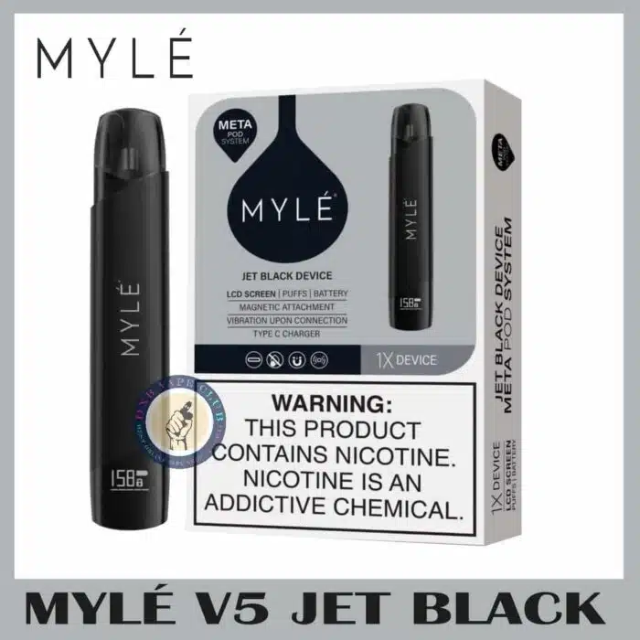 Myle V5 Pod Kit Jet Black