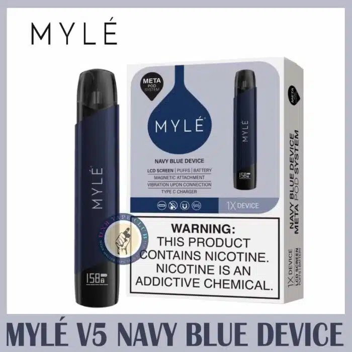 Myle V5 Pod Kit Navy Blue