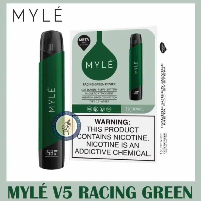 Myle V5 Pod Kit Recing Green