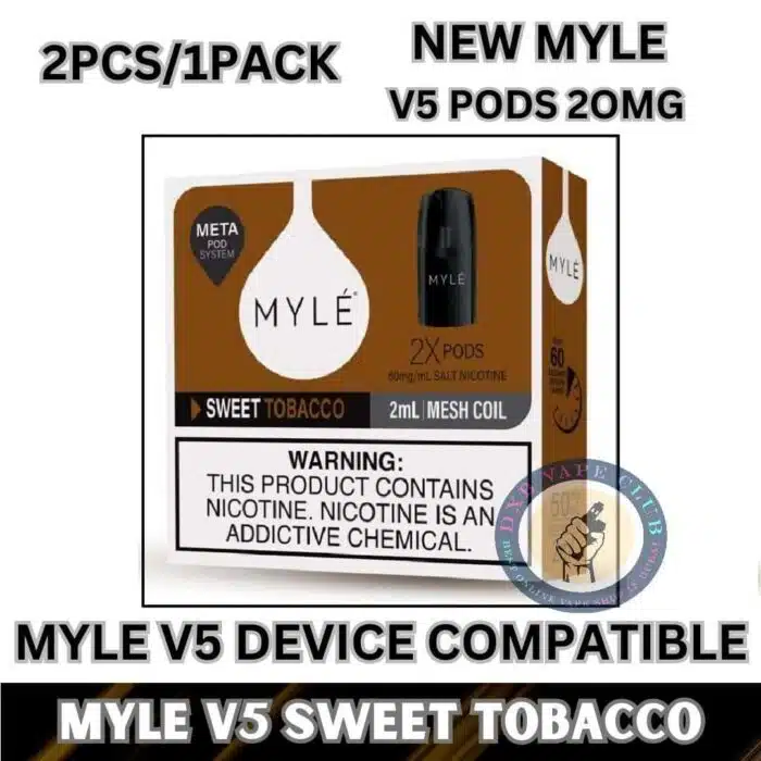 Myle V5 Pods Myle Meta Pods 1600 Puffs 1