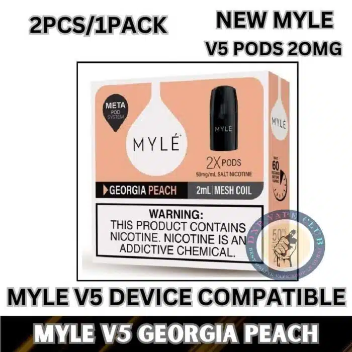 Myle V5 Pods Myle Meta Pods 1600 Puffs 7