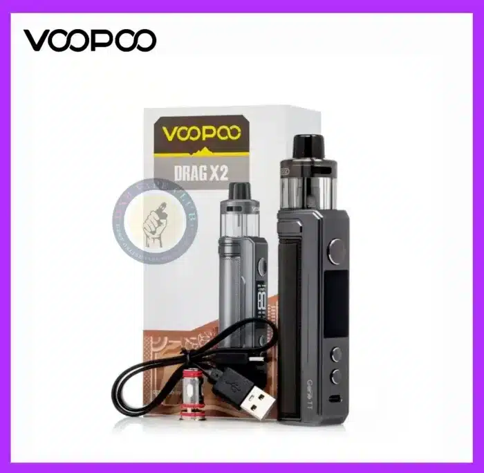 VOOPOO Drag X2 Vape Kit pod system Best Vape Store UAE Online | Dxb Vape Club Online Voopoo Drag X2 Vape Kit 80W In Dubai UAE