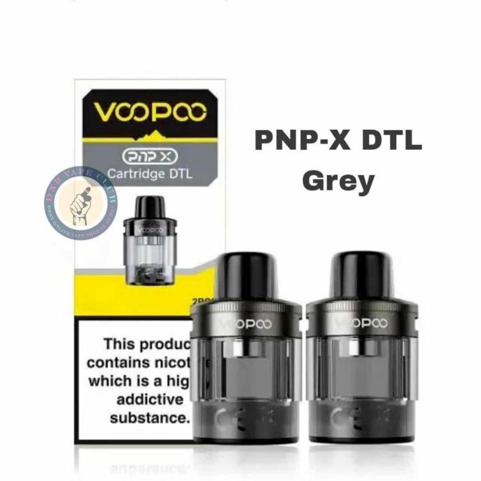 VOOPOO PnP X Pod Cartridges DTL Grey