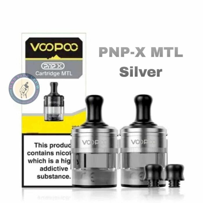 VOOPOO PnP X Pod Cartridges MTL Silver