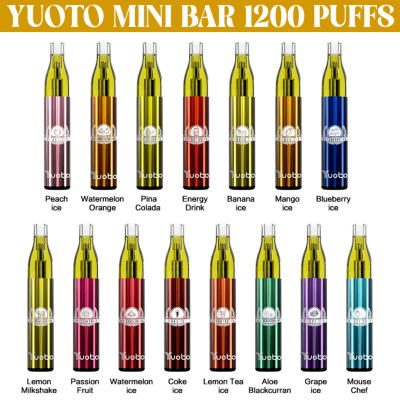 Yuoto Mini Bar 1200 Puffs