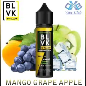 BLVK N Yellow Mango Grape Apple Ice 60ml E Juice