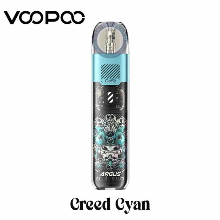 voopoo argus p1s pod kit creed cyan