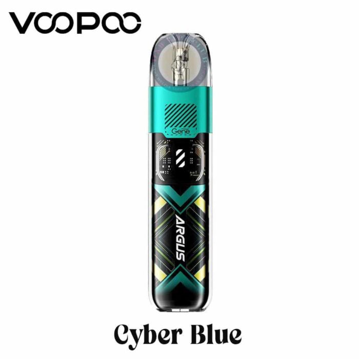 voopoo argus p1s pod kit cyber blue