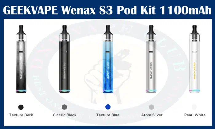 Geekvape Wenax S3 Pod Kit 18-Watt 1100mAh